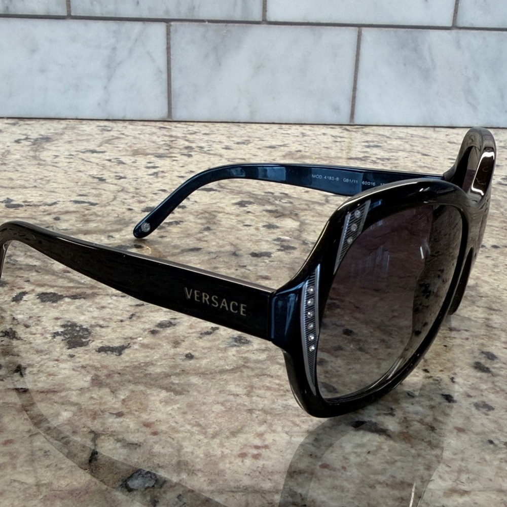 Versace Authentic Black Sunglasses - image 1